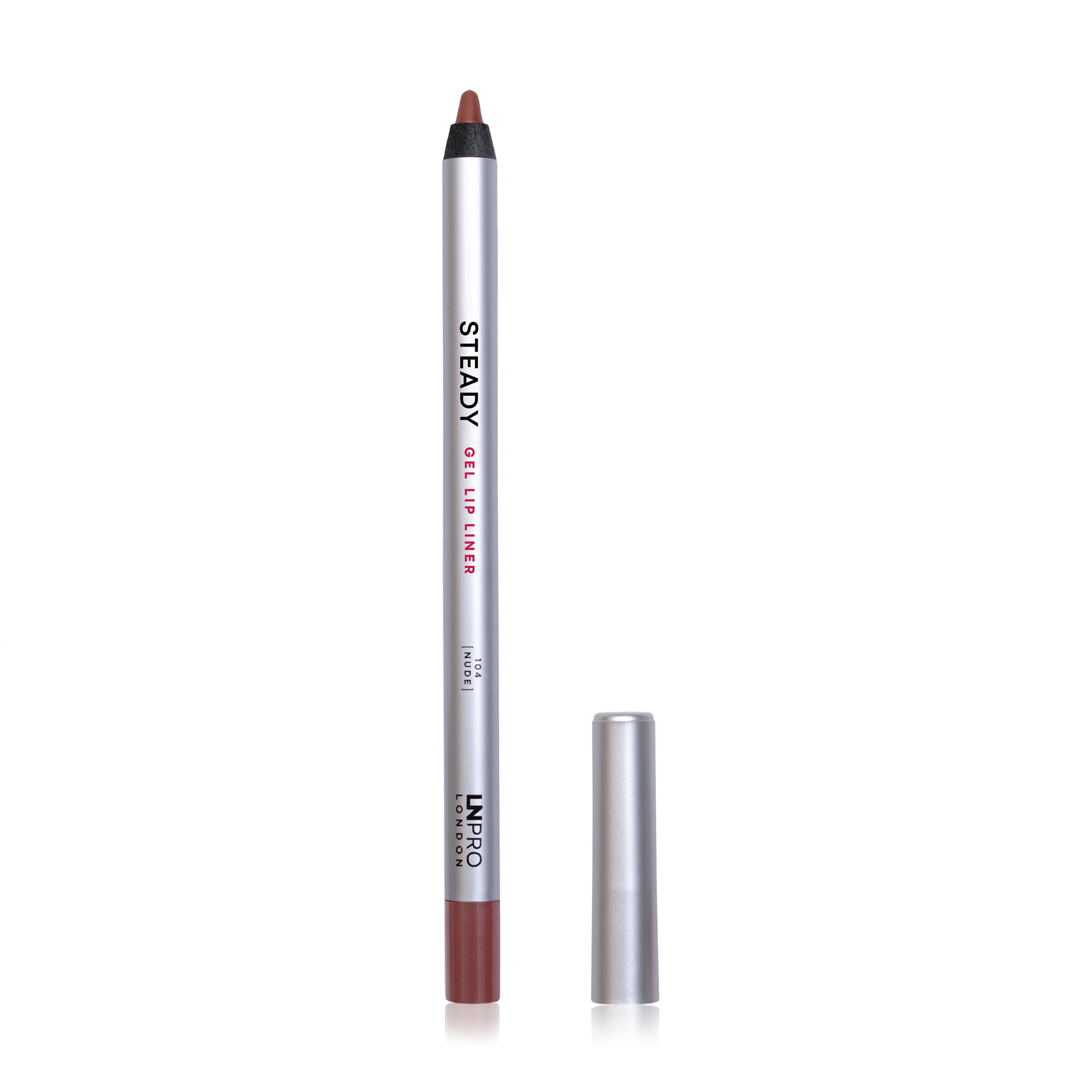 Гелевий олівець для губ LN Pro Steady Gel Lipliner 104 Nude, 3.6 г
